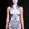 Zebra Sleeveless Costume -Unique Clothing sleeveless costume zebra
