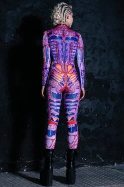 Space Girl Sci-fi Costume -Unique Clothing space girl sci fi costume back view