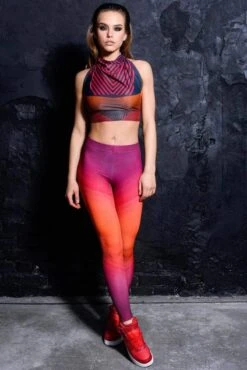 Sunset Leggings -Unique Clothing sunset leggings