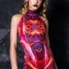 Supernova Sleeveless Catsuit -Unique Clothing supernova catsuit