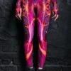 Supernova Leggings -Unique Clothing supernova high waisted leggings
