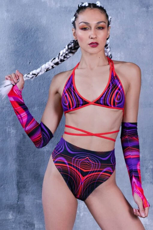 Techno Diva Thong Shorts
