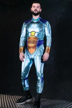 Titanium Men Costume -Unique Clothing titanium men costume front view