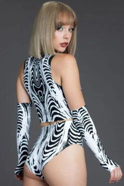 Tribal Mystic Booty Shorts -Unique Clothing tribal mystic booty shorts back view