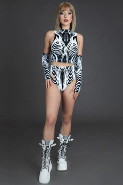 Tribal Mystic Booty Shorts -Unique Clothing tribal mystic booty shorts full view