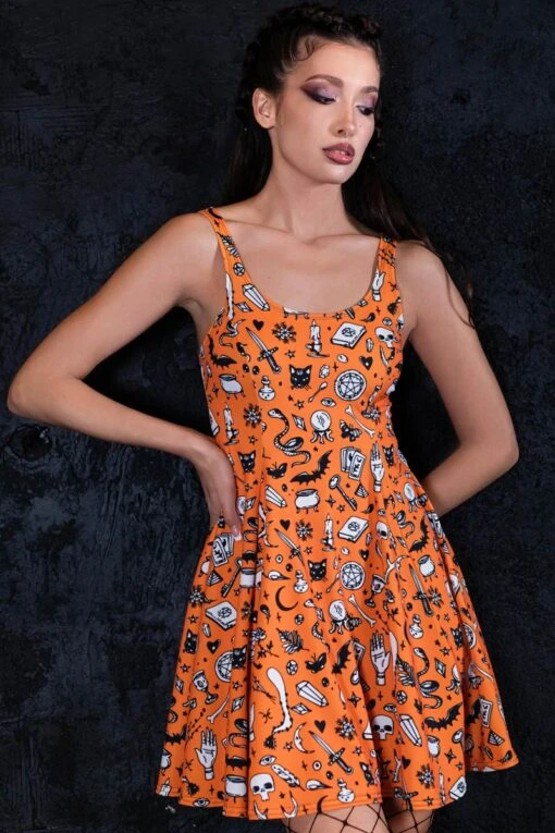 Trick Or Treats Skater Dress