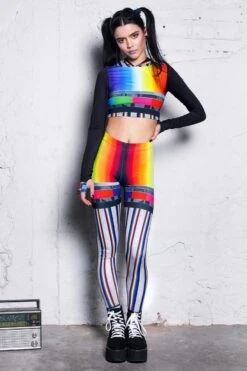 TV Leggings Set -Unique Clothing tv leggings set