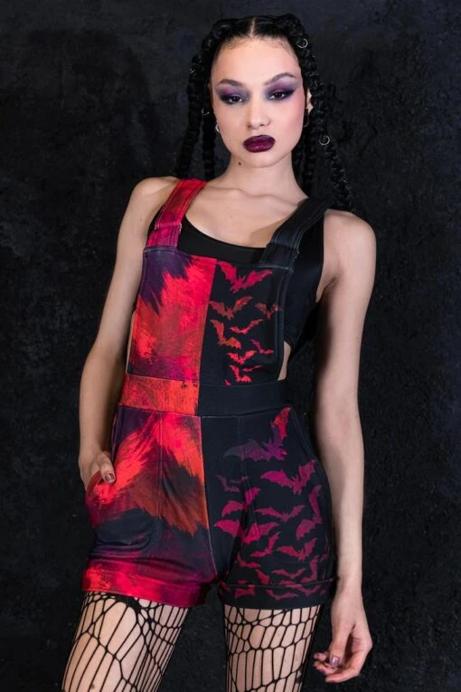 Twilight Bats Shortalls