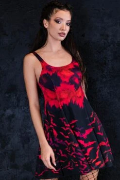 Twilight Bats Skater Dress