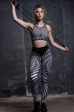 Vortex Sports Bra -Unique Clothing vortex sports bra top