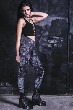 Witchy Leggings -Unique Clothing witchy leggings