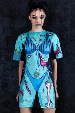 Zombie Babe Oversized Tee Shirt Dress