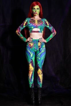 Zombie Women Leggings -Unique Clothing zombie women leggings
